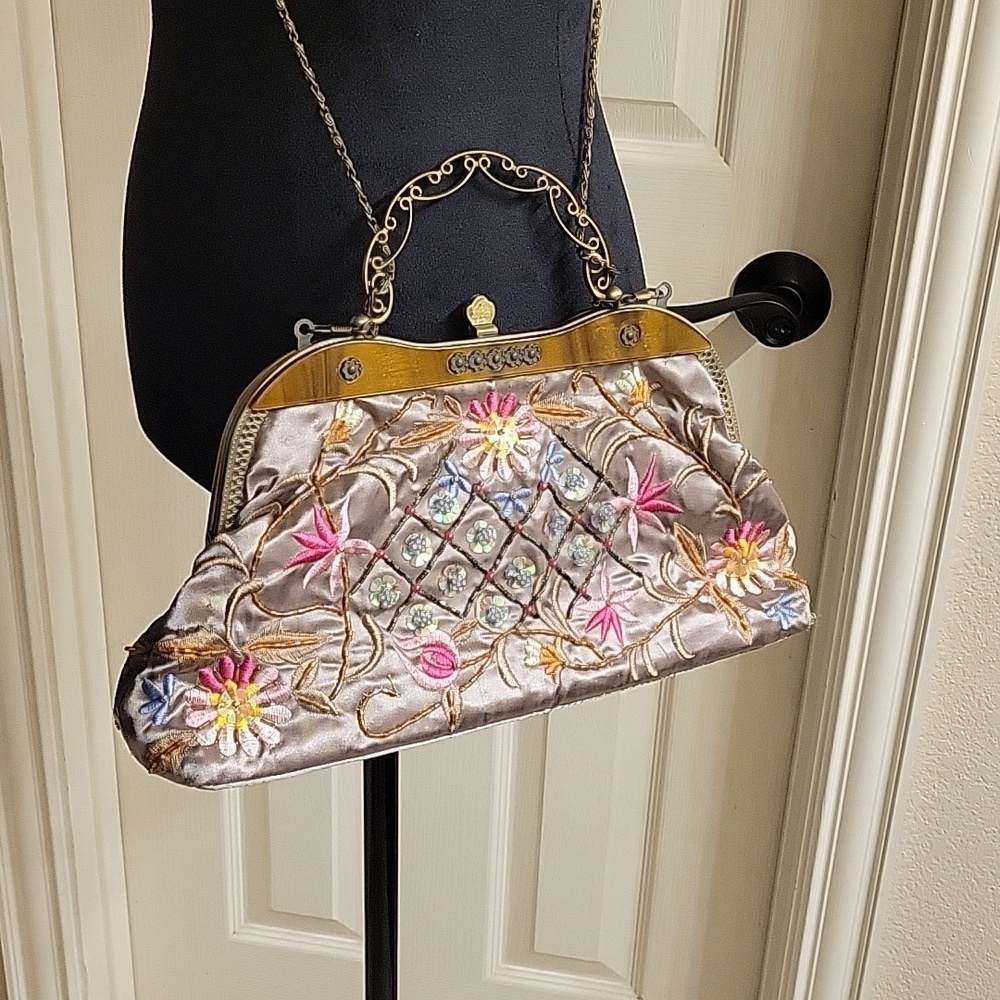 Whimsical Floral Bag